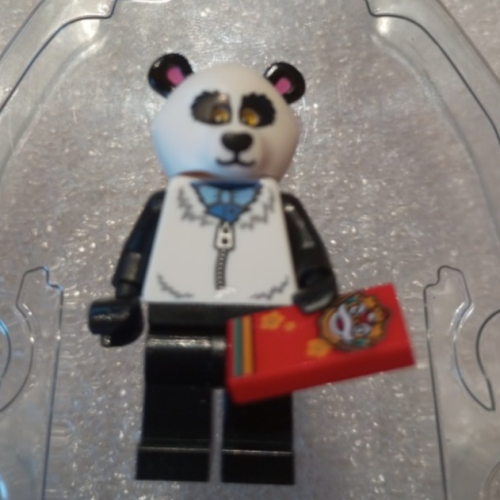 ［BrickHouse] LEGO 樂高 黑白熊貓裝人 紅包 BAM 人偶 全新