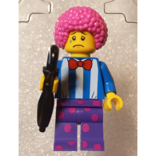 B1［BrickHouse] LEGO 樂高 小丑A 雙面表情 BAM 人偶 全新