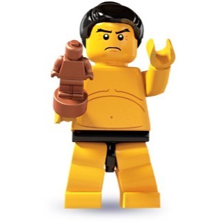[BrickHouse] LEGO 樂高 8803 人偶包3代 7號 相撲力士 全新未拆封