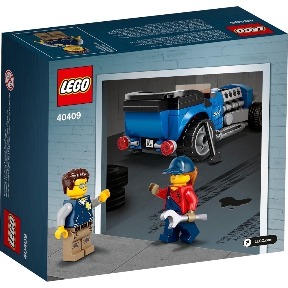 [BrickHouse] LEGO 樂高 40409 復古老爺車 Hot Rod 全新未拆-細節圖2
