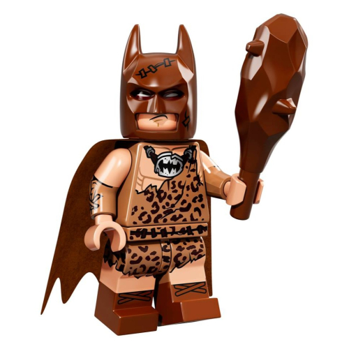 LEGO 樂高 蝙蝠俠電影 71017 4號 原始人 蝙蝠俠 夾鏈袋包裝無原外袋