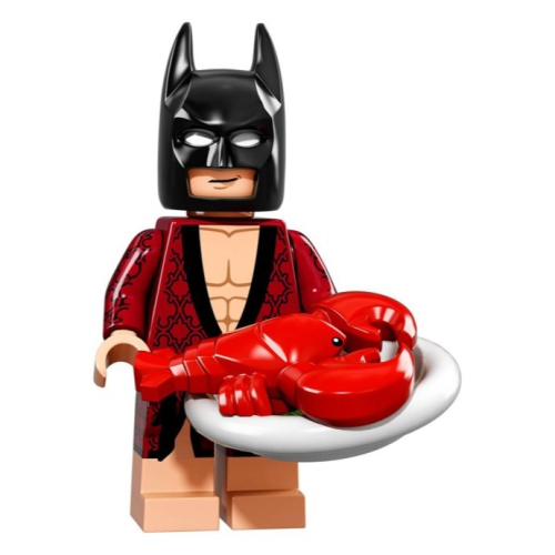 LEGO 樂高 蝙蝠俠電影 71017 1號 龍蝦 睡袍 蝙蝠俠 全新未拆袋