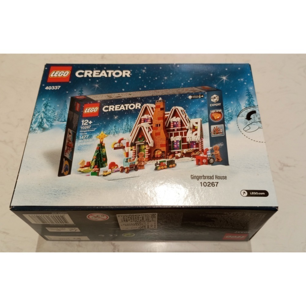 ［BrickHouse] LEGO 樂高 40337 迷你薑餅屋 Gingerbread House 全新未拆-細節圖2