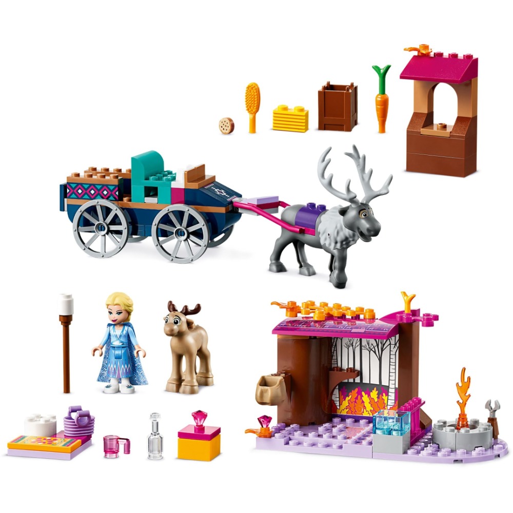 LEGO 樂高 41166 Disney系列 Elsa＇s Wagon Adventure 全新 - BrickHouse - iOPEN Mall