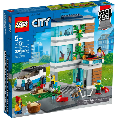 ［BrickHouse] LEGO 樂高 城市系列 60291 城市住家 全新