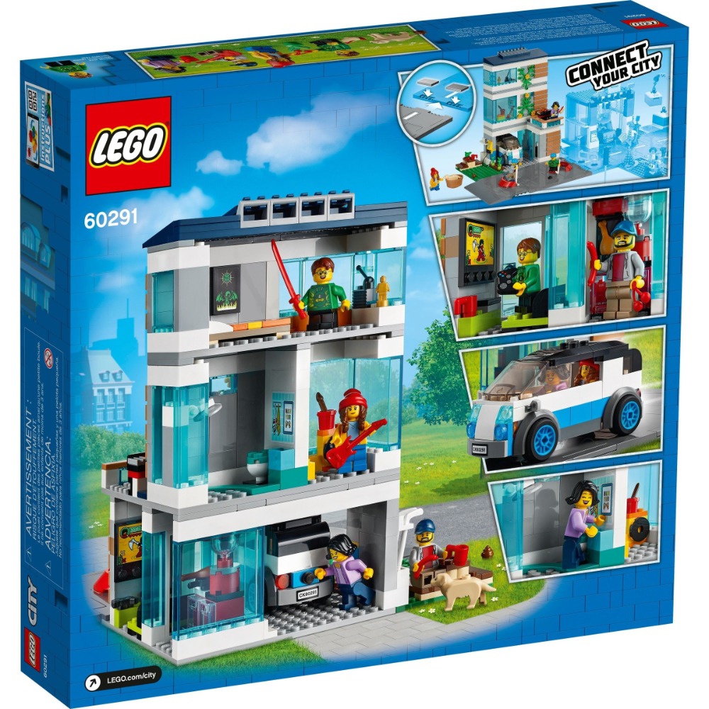 ［BrickHouse] LEGO 樂高 城市系列  60291  城市住家 全新-細節圖2