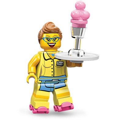 ［BrickHouse] LEGO 樂高 71002 13號 女服務生 全新未拆封