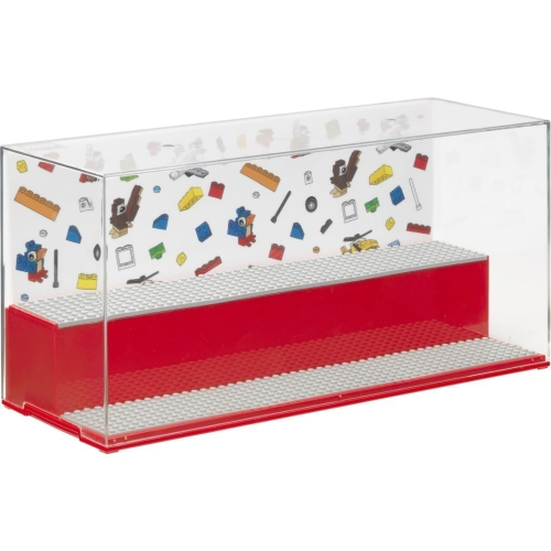 [BrickHouse] LEGO 樂高 5006156 4070 紅色 雙層人偶展示盒 全新（約容納120人偶見圖2）