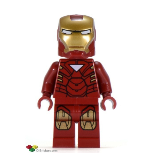 LEGO 樂高 6867 超級英雄人偶 sh015 鋼鐵人 Mark6 全新