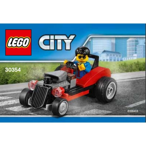 LEGO 樂高 30354 City 城市系列 復古跑車 Hot Rod 全新 poly