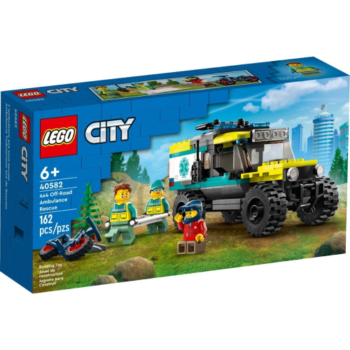 樂高 LEGO 40582 CITY系列 越野救護車救援 4x4 Off-Road Ambulance