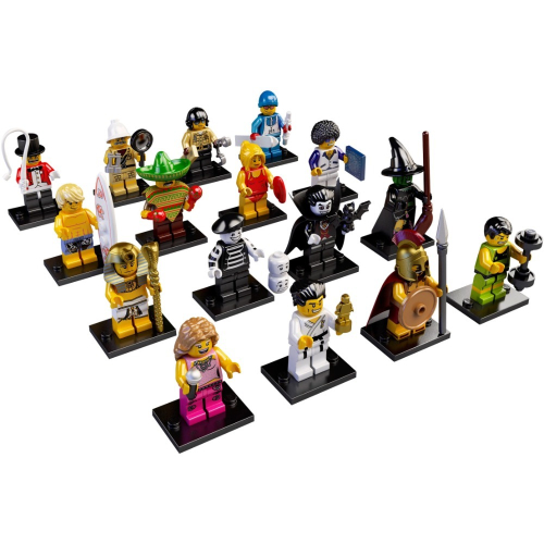 LEGO 樂高 8684 2代人偶包 單售 巫婆 交通警察 馴獸師 法老 舉重選手 全新