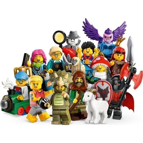 LEGO 樂高 71045 寵物美容師 吸血鬼騎士 牧羊人 野蠻人 火車男 拆盒確認 全新