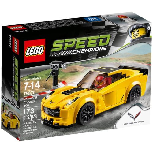 ［BrickHouse] LEGO 樂高 75870 Chevrolet Corvette Z06 全新未拆