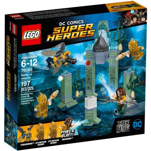 LEGO 樂高 76085 超級英雄 亞特蘭提斯之戰 正義聯盟 DC 全新