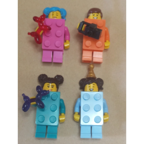 ［BrickHouse] LEGO 樂高 積木裝人偶 四款合售 BAM 全新