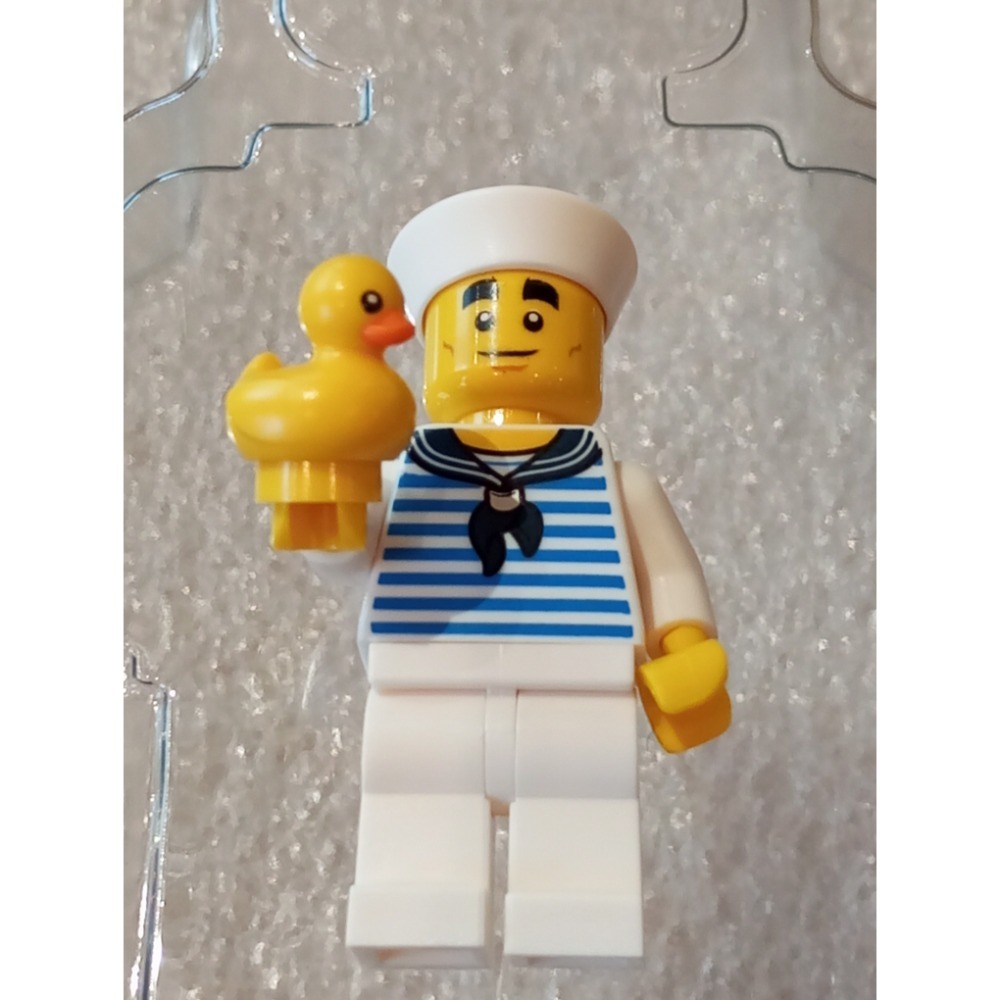 S2［BrickHouse] LEGO 樂高 水手與小鴨 BAM 人偶 全新-細節圖2