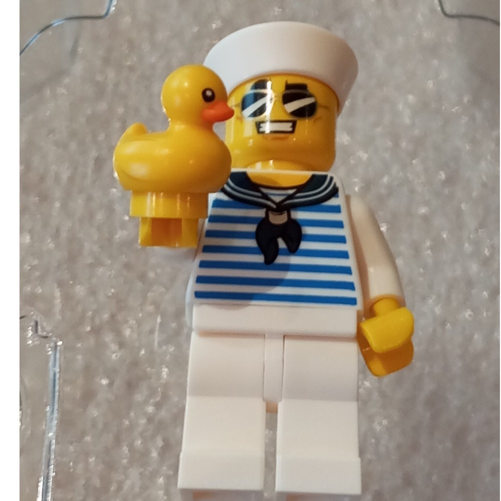 S2［BrickHouse] LEGO 樂高 水手與小鴨 BAM 人偶 全新-細節圖3