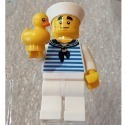 Z［BrickHouse] LEGO 樂高 水手與小鴨 BAM 人偶 全新-規格圖3