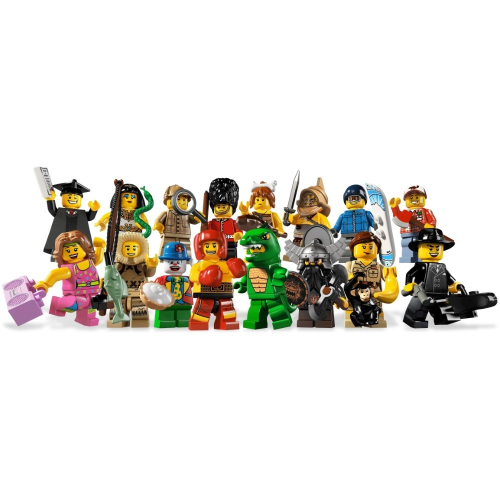 ［BrickHouse] LEGO 樂高 8805 人偶抽抽樂第5代 人偶單售