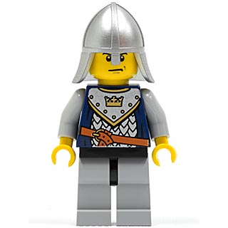 ［BrickHouse] LEGO 樂高 城堡 7090 Fantasy 皇冠兵 徵兵 cas337 os-細節圖4