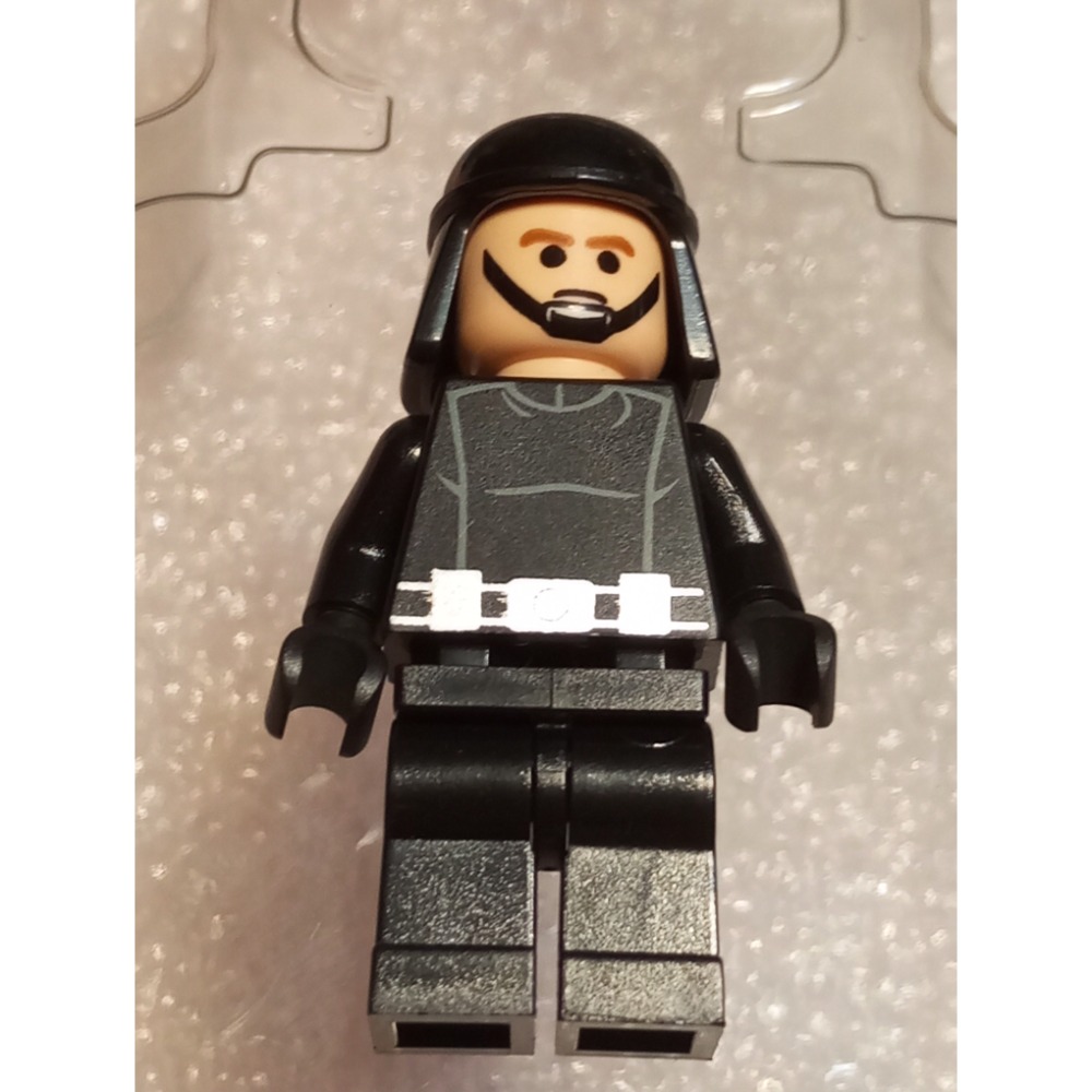Minifigure sw0208 Imperial Trooper (Black Helmet)-細節圖2