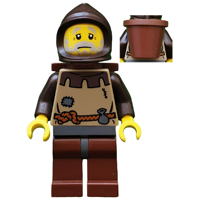 ［BrickHouse] LEGO 樂高 10193 cas409 老農夫 Peasant Old 全新 mb4