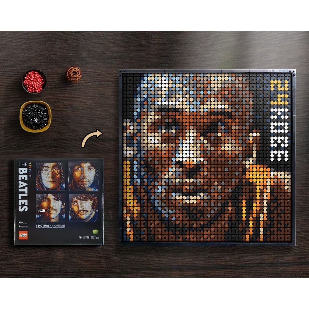 免運［BrickHouse] LEGO 樂高 31198 披頭四 The Beatles 全新未拆-細節圖2