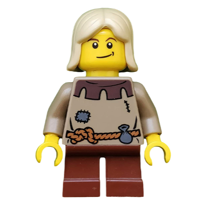 [BrickHouse] LEGO 樂高 10193 cas411 Peasant Child mb4