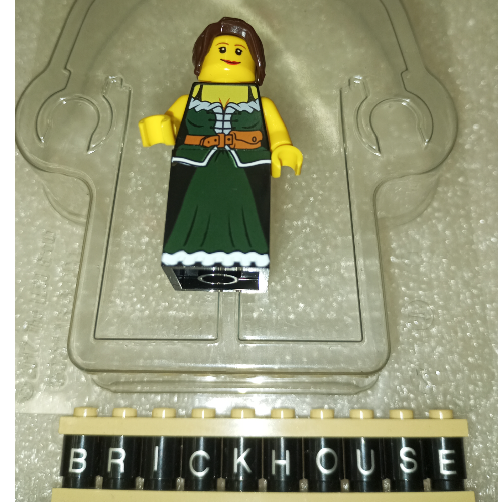 ［BrickHouse] LEGO 樂高 10193 cas412 Fantasy Era - Peasant-細節圖2