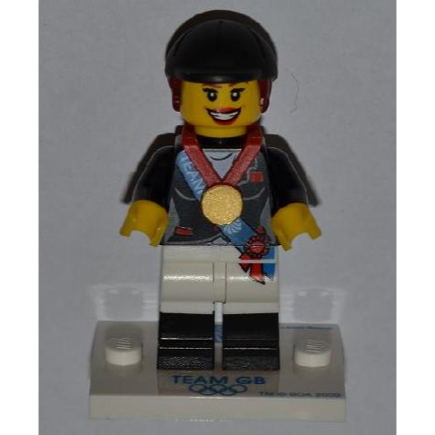 ［BrickHouse] LEGO 樂高 8909 英國奧運限定 9號 馬術選手 sb4