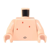 Part 973pb0411c01 Torso 派大星 Black Navel 全新