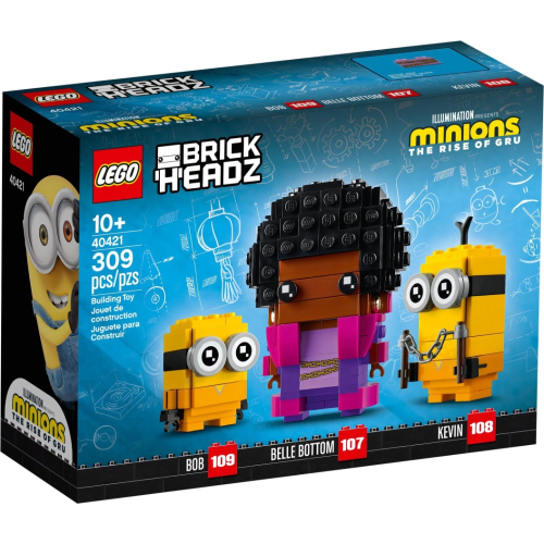 樂高 LEGO 40421 BrickHeadz Belle Bottom, Kevin and