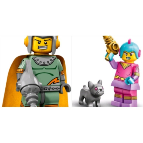 ［BrickHouse] LEGO 樂高 71046 71011 11號 復古男女太空人 全新