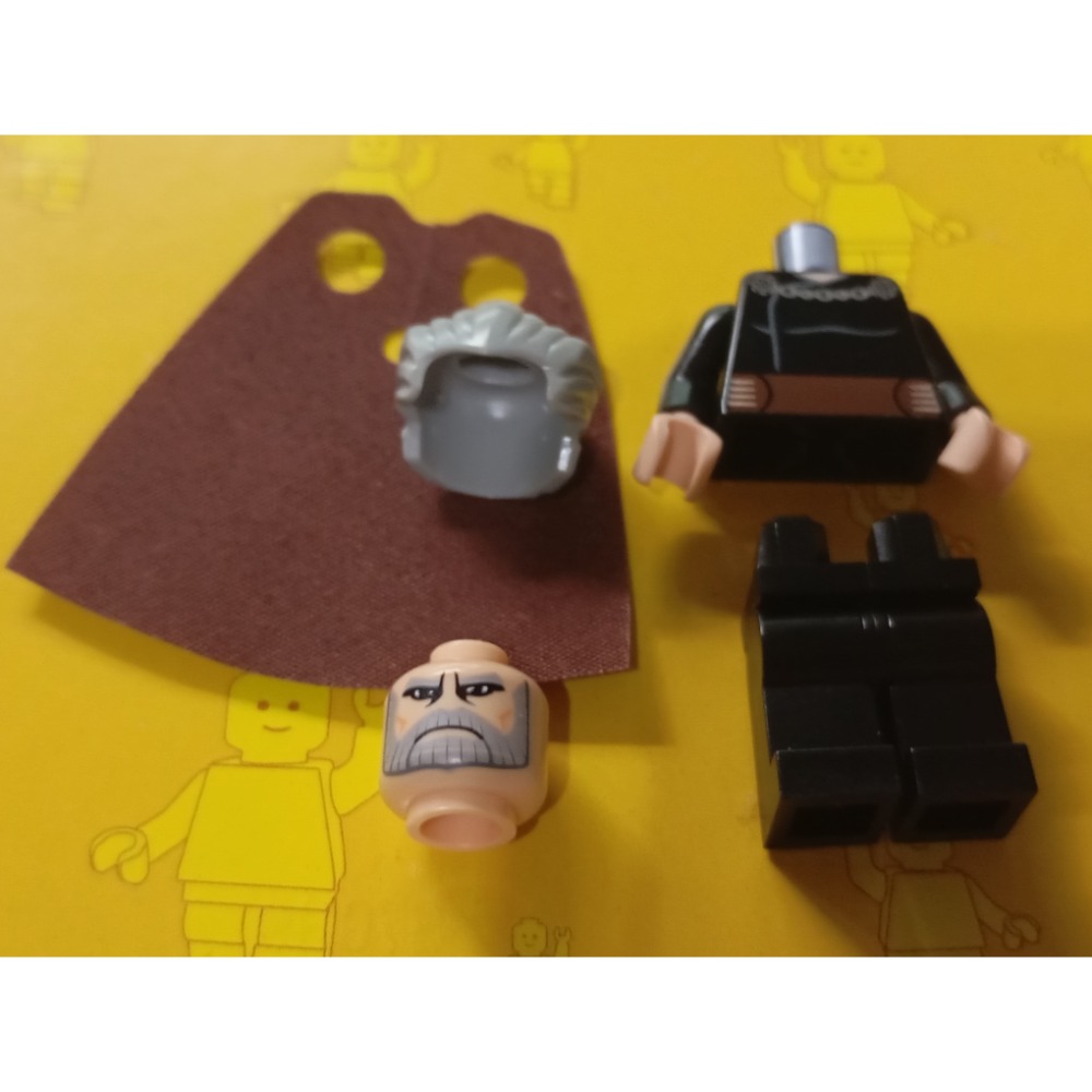 ［BrickHouse] LEGO 樂高 7752 sw0224 Count Dooku 杜庫伯爵 全新 swf A2-細節圖3