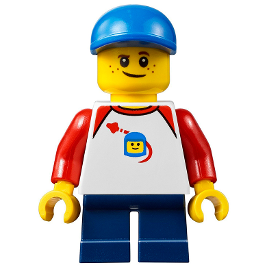［BrickHouse] LEGO 樂高 60134 cty0662 小男孩太空人上衣 全新