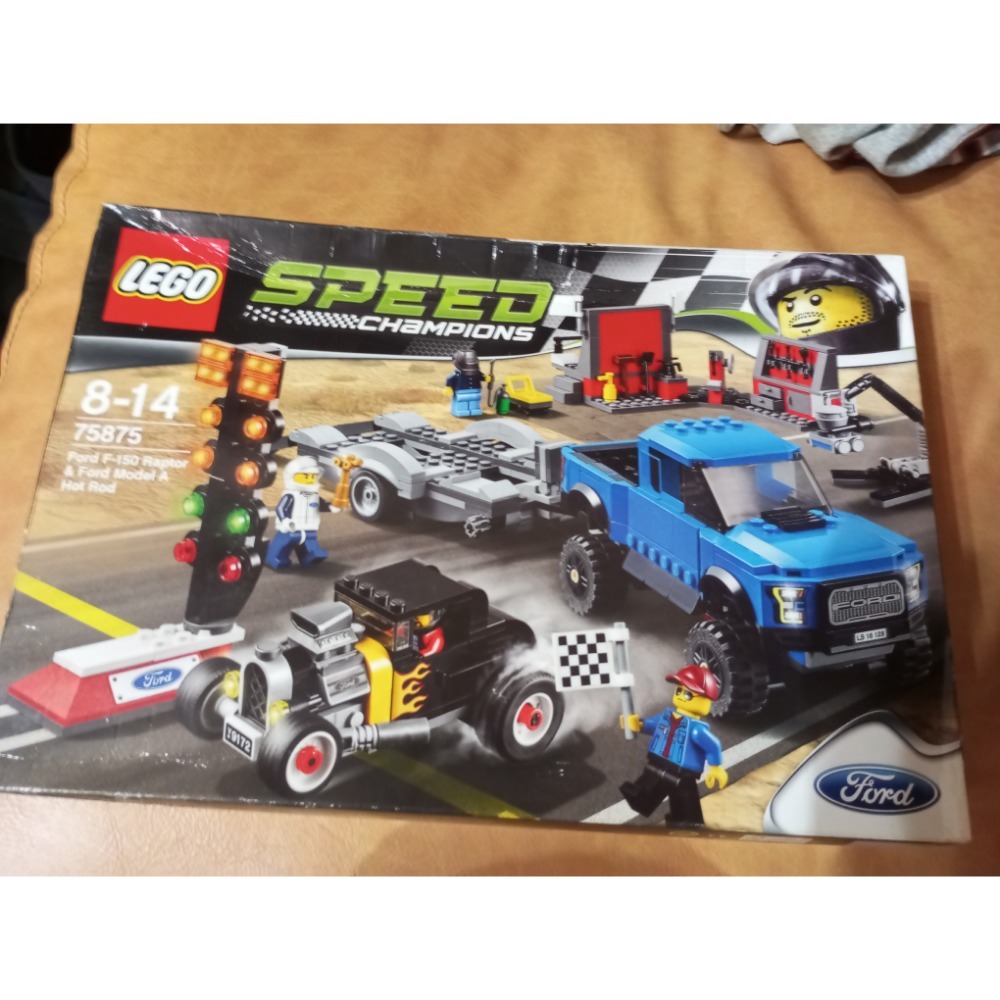 盒損 LEGO 75875 Ford F-150 Raptor & Ford Model A 全新-細節圖2