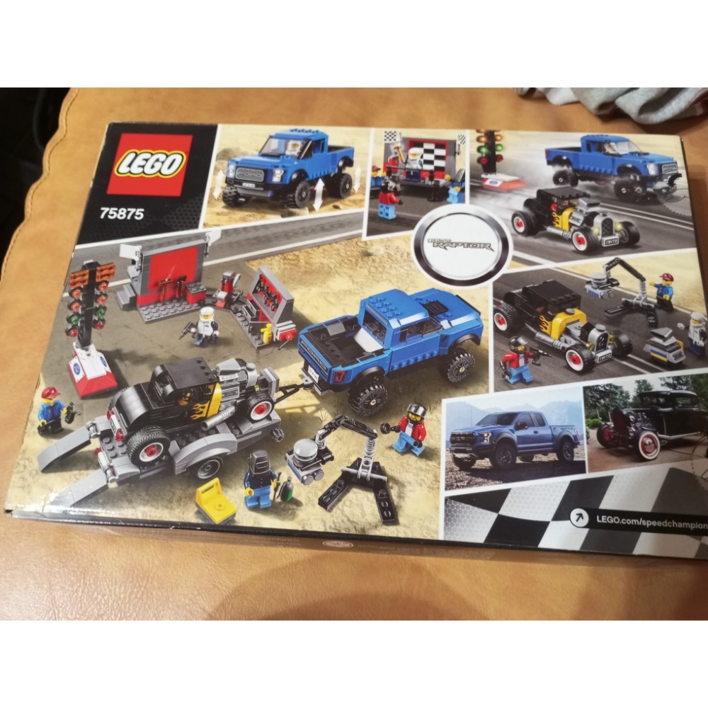 盒損 LEGO 75875 Ford F-150 Raptor & Ford Model A 全新-細節圖3