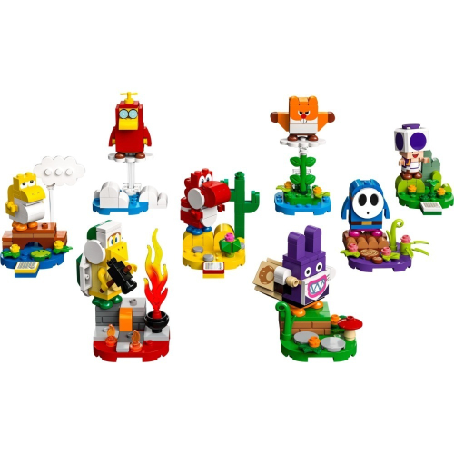 ［BrickHouse] LEGO 樂高 71410 超級瑪利歐 鐵拳兄弟 偷天兔 紫色奇諾比奧 5代角色包 全新