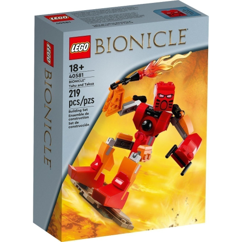 ［BrickHouse] LEGO 樂高 40581 生化系列 BIONICLE Tahu and Takua 全新