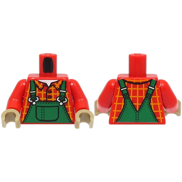 ［BrickHouse] LEGO 樂高 BAM 上半身 2021 2022 2023 2024 深藍色太空人 全新-規格圖1