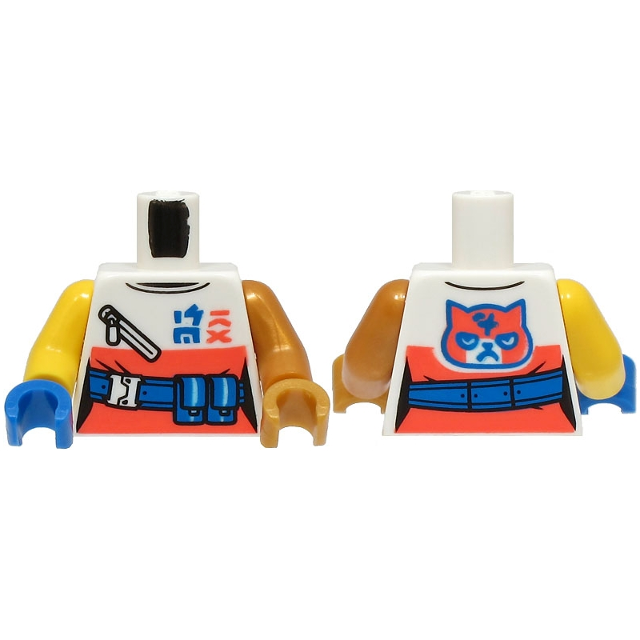 ［BrickHouse] LEGO 樂高 BAM 上半身 2021 2022 2023 2024 深藍色太空人 全新-規格圖1