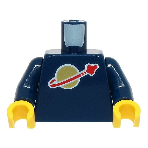 ［BrickHouse] LEGO 樂高 BAM 上半身 2021 2022 2023 2024 深藍色太空人 全新-規格圖1