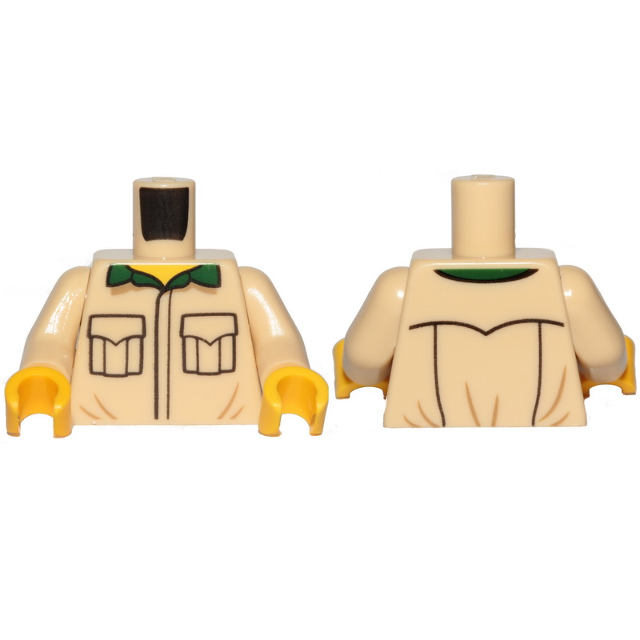 ［BrickHouse] LEGO 樂高 BAM 上半身 2021 2022 2023 2024 深藍色太空人 全新-規格圖1