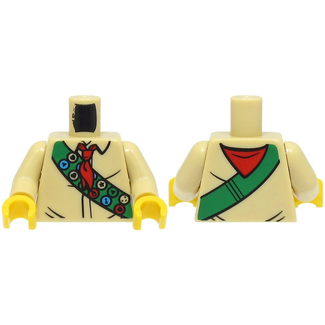 ［BrickHouse] LEGO 樂高 BAM 上半身 2021 2022 2023 2024 深藍色太空人 全新-規格圖1