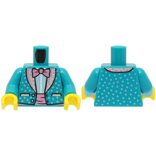 ［BrickHouse] LEGO 樂高 BAM 上半身 2021 2022 2023 2024 深藍色太空人 全新-規格圖1