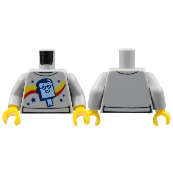 ［BrickHouse] LEGO 樂高 BAM 上半身 2021 2022 2023 2024 深藍色太空人 全新-規格圖1