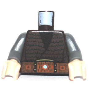 ［BrickHouse] LEGO 樂高 BAM 上半身 2021 2022 2023 2024 深藍色太空人 全新-規格圖1