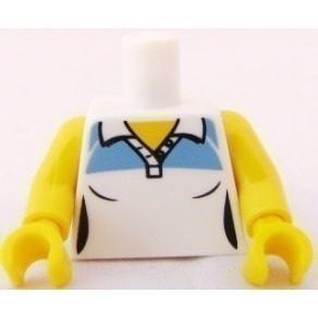 ［BrickHouse] LEGO 樂高 BAM 上半身 2021 2022 2023 2024 深藍色太空人 全新-規格圖1