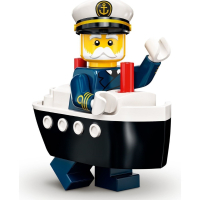 ［Brickhouse] LEGO 樂高 71034 人偶包 第23代 10號  渡輪船長 全新未拆封